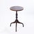 Inlaid mahogany tilt-top table. Wonderful design and cuts on this piece. Great side table for dining and living room.