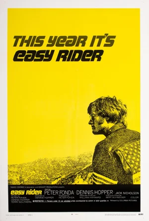 Easy Rider Original Vintage Movie Poster, American, 1969