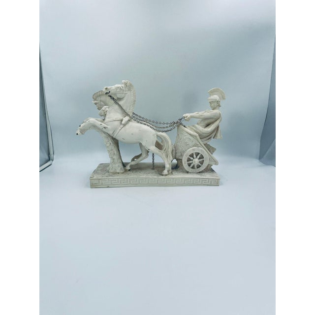 Italian Alabaster Sculpture from A. Santini, 1970s For Sale - Image 4 of 13