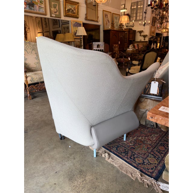 Contemporary Vintage Postmodern Club Chair For Sale - Image 3 of 8