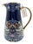 Morris & Co. Strawberry Thief Porcelain Pitcher With a Stunning Navy & Gold Motif For Sale
