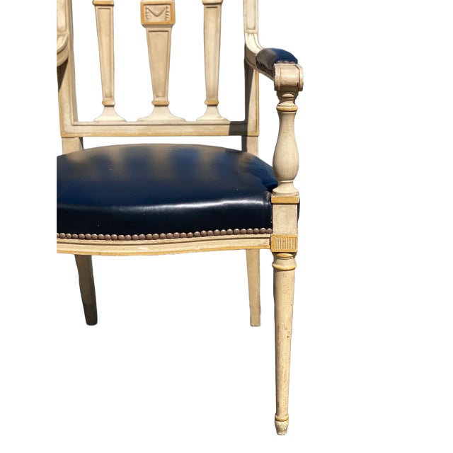 French Early 20th Century Antique French Chairs - a Pair For Sale - Image 3 of 9