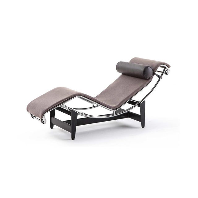 Cassina 4 Durable Continuously Adjustable Chaise Lounge by Le Corbusier for Cassina For Sale - Image 4 of 8