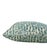 Sage Speckle Velvet 20x20 Throw Pillow With Feather Down Insert For Sale - Image 4 of 4