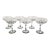 1980s Schott Zwiesel German 24% Lead Crystal Champagne Coupes - Set of 6 For Sale
