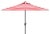 Not Yet Made - Made To Order Outdoor UV Resistant Iris Fashion Line 9ft Auto Tilt Umbrella - Red Stripe For Sale - Image 5 of 5