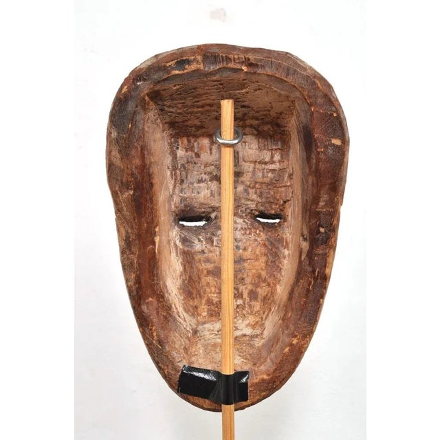 Wood Vintage West African Mask, 20th Century For Sale - Image 7 of 9