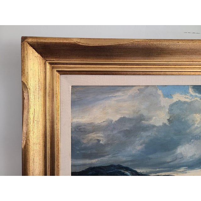 Joshua Meador Vintage Oil Painting Plein Air Rural California Landscape For Sale - Image 10 of 18