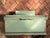 Light Green 1950s Rustic Hanging Painted Wooden Cabinet For Sale - Image 8 of 8