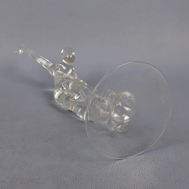 Glass Sculpture of Ballerina by Amanzio Bormioli, 20th Century For Sale - Image 10 of 17