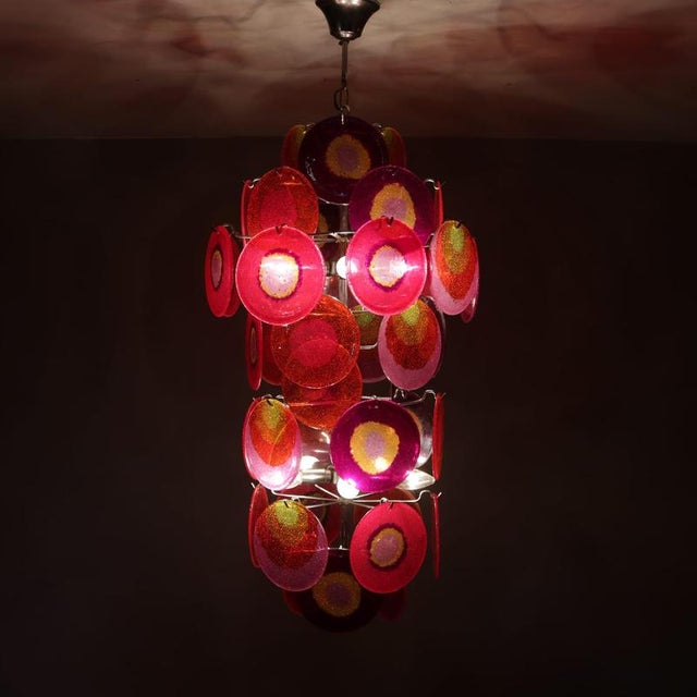 Disk Candelier from Aro Leuchten, Germany, 1970s For Sale - Image 9 of 9