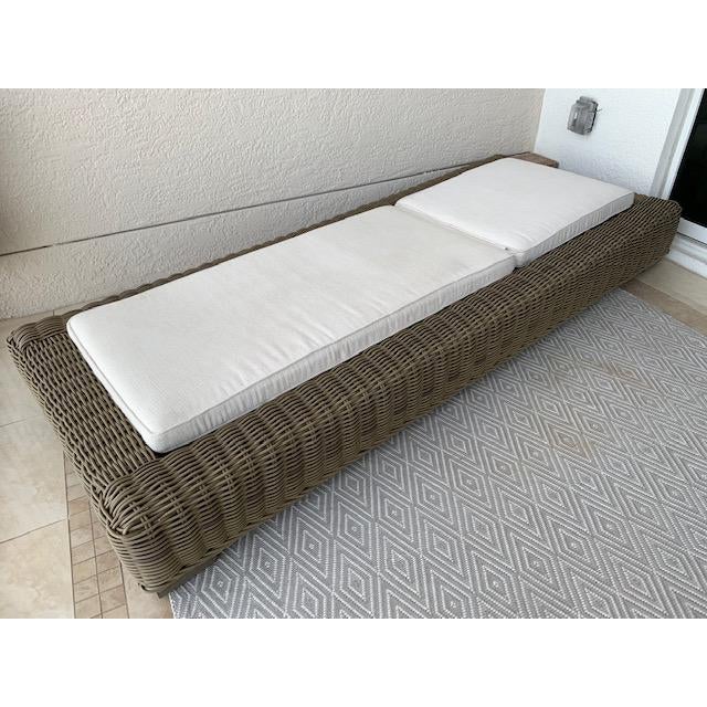 Restoration Hardware Outdoor Provence Luxe Chaise Chairish