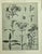 RARE! This is a set of 3 original 1902 antique botanicals of French drawings. They came from a French portfolio of 4...
