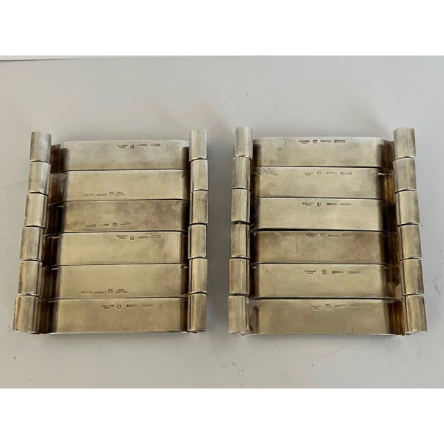 Luc Lanel Designed Knife Rests by Christofle- Set of 12 For Sale - Image 11 of 11