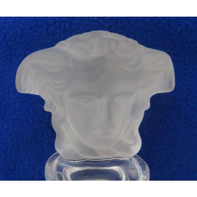 Late 20th Century Iconic Versace “Medusa’s Head” Wine Bottle Stopper For Sale In Dallas - Image 6 of 7
