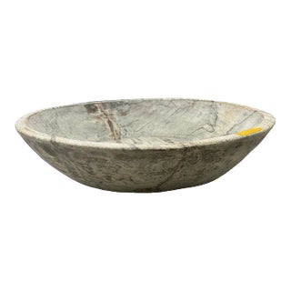 1970s Vintage Wooden Parat Bowl - Medium For Sale