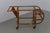 1950s Danish Bamboo and Rattan Bar Cart, 1950s For Sale - Image 5 of 18