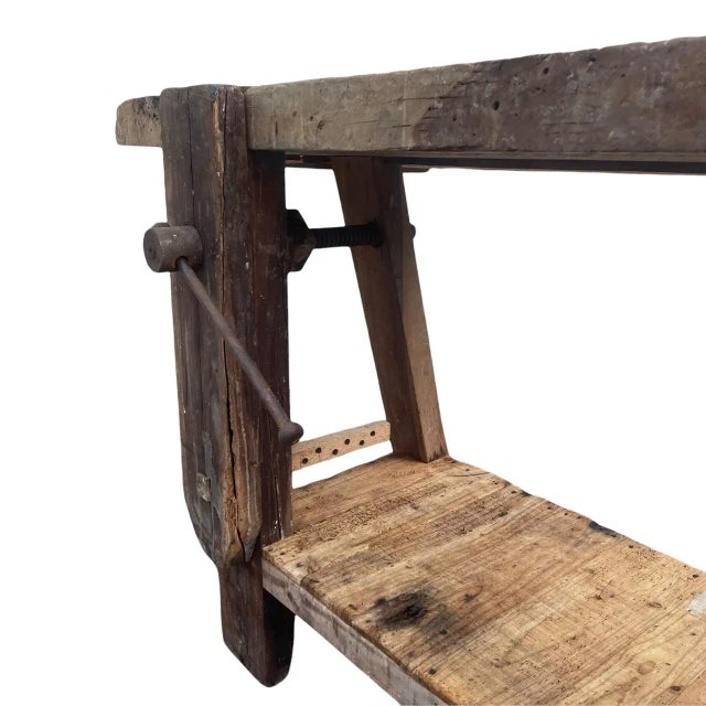 Antique Violin Maker's Workbench For Sale - Image 13 of 18