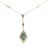 Contemporary Guilloche Enamel 1930's Station Necklace For Sale - Image 3 of 7