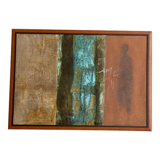 Nancy Vizcaíno Original Mixed Media Painting For Sale