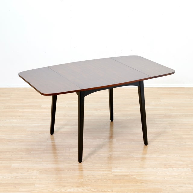 G Plan 1960s Mid Century Drop Leaf Extending Dining Table by G Plan For Sale - Image 4 of 10
