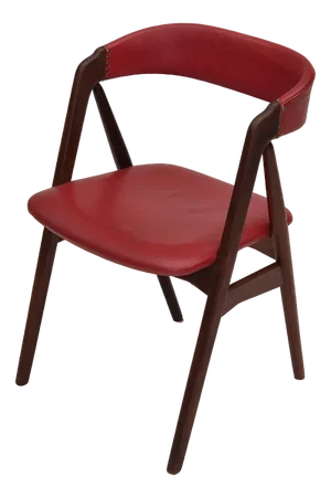 Danish Leather & Teak Armchair from Farstrup Møbler, 1960s