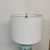 Ceramic Late 20th Century Jade Green Ceramic Table Lamp With Butterflies + Birds For Sale - Image 7 of 12