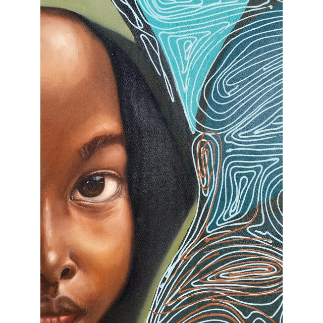 "Our Choices Matter", Acrylic on Canvas Painting by Patrick Gusenga, 2026 For Sale - Image 4 of 5