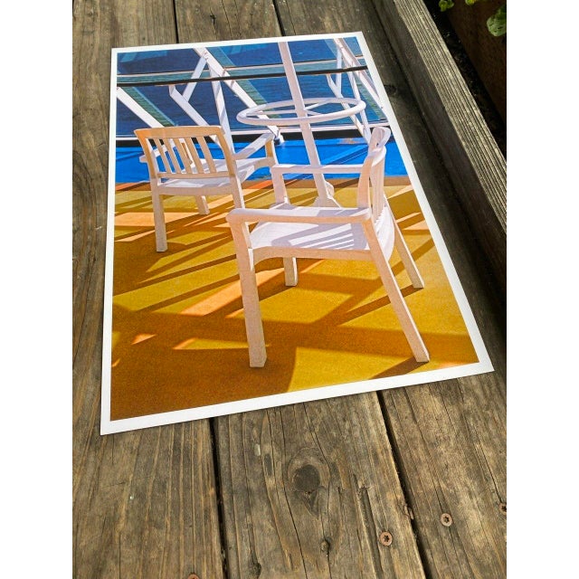 Contemporary Kaleidoscope Chairs II Contemporary Photograph For Sale - Image 3 of 9