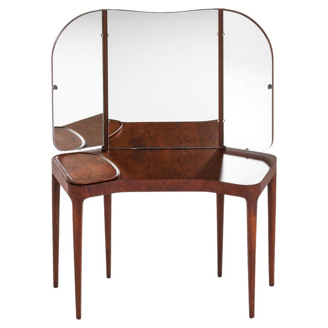 Vanity and Side Table by Carl-Johan Boman, 1940s, Set of 2 For Sale