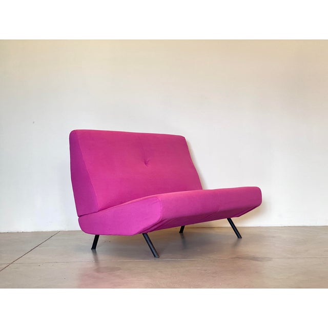 Metal Set of Triennale Model Sofas by Marco Zanuso for Arflex, 1950s For Sale - Image 7 of 18