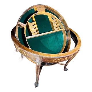 Early 20th Century Edwardian Marquetry Center / Games Table For Sale