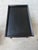 Late 20th Century Black Wood Tray Top Coffee Table With Lower Storage Shelf For Sale In New York - Image 6 of 6