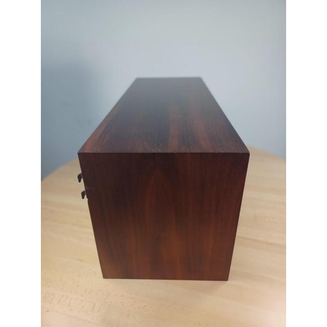 Rosewood Wall Cabinet by Kai Kristiansen for Feldballes Mobelfabrik, 1960s For Sale - Image 9 of 18