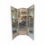 3 Panel Dressing Mirror With Origin Glass For Sale - Image 4 of 7