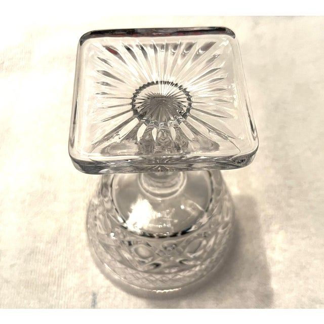 Vintage Imperial Glass Co. "Cape Cod" Clear Glassware Set - Goblets & Dessert Coupes - 16 Pieces For Sale - Image 9 of 10