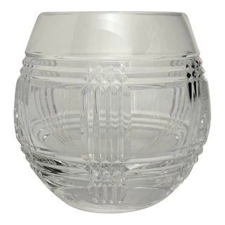 Vintage Ralph Lauren Glen Plaid Roly Poly Glass - 1 For Sale