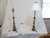 French Antique French Brass Lamps - A Pair For Sale - Image 3 of 3