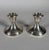 Modern Pair of American 925 silver candlesticks For Sale - Image 3 of 5