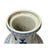 Blue Oriental Blue White People House Gathering Graphic Porcelain Art Vase For Sale - Image 8 of 11