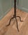 Tall Wrought Iron Blacksmith Candleholder For Sale - Image 6 of 7