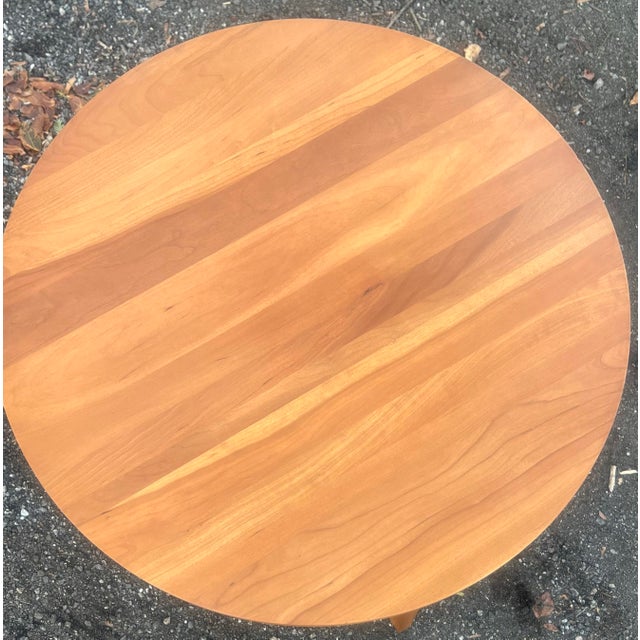 Brown Ethan Allen American Impressions Cherry Accent Table For Sale - Image 8 of 11