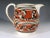 Ceramic Antique English Mocha Pottery Earthworm Jug, Circa 1820 For Sale - Image 7 of 10