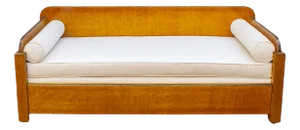 Art Deco Italian Sofa in Bronze, 1930s