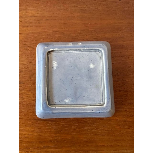 1960s Thomas Toft Mid Century Pottery Wall Plaque Plate For Sale - Image 11 of 11