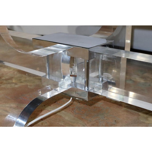 Illuminated Coffee Table by Philippe Jean, 1970s For Sale - Image 12 of 17