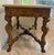 1990s Custom Fossil Stone Top/Wood Base Table For Sale - Image 4 of 7