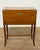 An antique officer's writing slope on stand, in Cuban mahogany with brass corner brackets circa 1850s. Measures 24.5"...