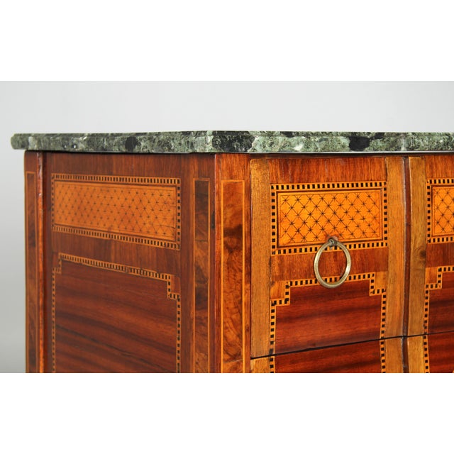 Wood Louis XVI Marquetry Chest For Sale - Image 7 of 13