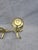 Brass Solid Brass Andirons For Sale - Image 8 of 8
